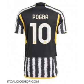 Juventus Paul Pogba #10 Prima Maglia 2023-24 Manica Corta